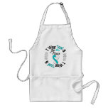 Cervical Cancer Ribbon For My Niece Apron