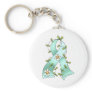 Cervical Cancer Ribbon Keychain