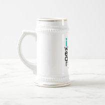 Cervical Cancer Ribbon Support Mom Coffee Mug
