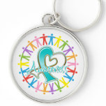 Cervical Cancer Unite in Awareness Key Chains