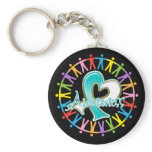 Cervical Cancer Unite in Awareness Key Chains