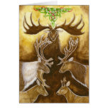 Cervidae Greeting Cards