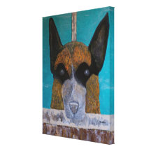 Cesar Stretched Canvas Print