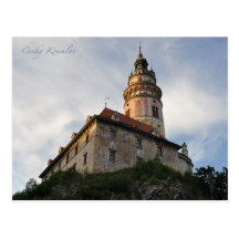 Cesky Krumlov postcard