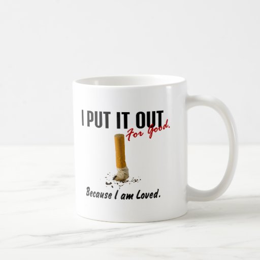 Cessez-fumer moi le mettent famille m'aime tasse