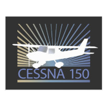 Cessna 150 Airplane Postcard