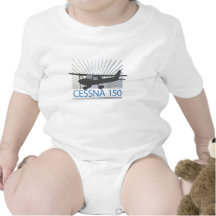 Cessna 150 Airplane Rompers