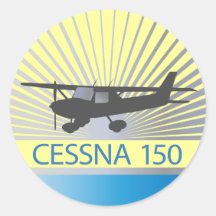 Cessna 150 Airplane Stickers