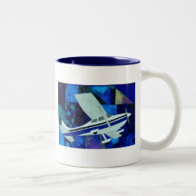 cessna 182 coffee mug