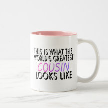 C'est ce qui le plus grand cousin du monde (rose)  tasse à café
