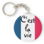 C'est la vie keychain too