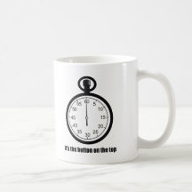 C'est le bouton sur le dessus tasse à café