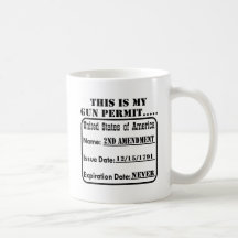 C'est ma laiss d'arme à feu tasse à café