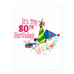 C'est mon quatre-vingtième anniversaire (les chape carte postale