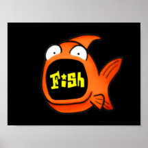 C'est un poisson posters
