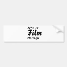 C'est une chose de film ! adhésifs pour voiture
