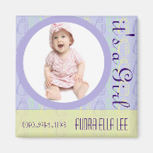 C'est une fille magnets pour réfrigérateur