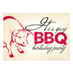 C'est une invitation épicée de fête d'anniversaire invitations