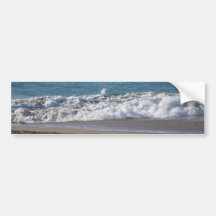 C'est une photographie de ma plage préférée jusqu' autocollant pour voiture