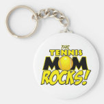 Cette maman Rocks.png de tennis Porte-clés