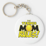 Cette maman Rules.png de tennis Porte-clefs