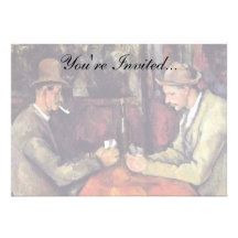 Cezanne - The Card Players Announcement