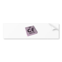 Cf Californium Bumper Stickers
