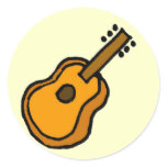 CF- Cartoon Guitar Stickers