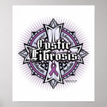 CF Celtic Cross Poster