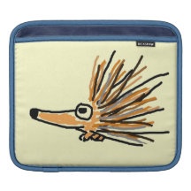 CF- Funny Porcupine ipad Sleeve