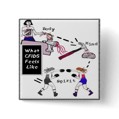 CFIDS Life Awareness Button by kokobaby