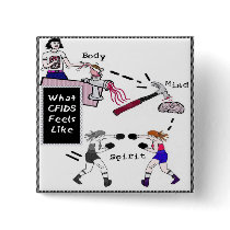 CFIDS Life Awareness Button