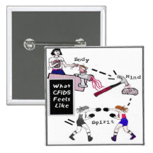 CFIDS Life Awareness Button