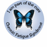 CFS Awareness t-shirt - black layered shirt