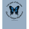CFS Awareness t-shirt - pastel colours