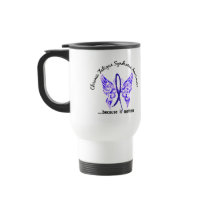 CFS Chronic Fatigue Syndrome Butterfly Coffee Mugs