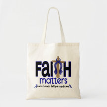 CFS Chronic Fatigue Syndrome Faith Matters Bags