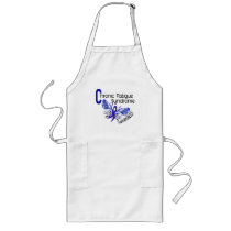 CFS Chronic Fatigue Syndrome Tattoo Butterfly Aprons