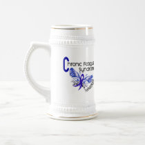 CFS Chronic Fatigue Syndrome Tattoo Butterfly Mug