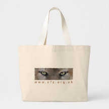 CFZ Big Cat Study Group Eyes Tote Bags