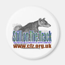 CFZ on the track thylacine Magnets
