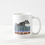 CFZ on the track thylacine Mugs