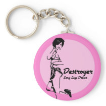 CG Lady Destroyer Keychain