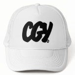 CGY Letters Trucker Hats