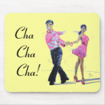 Cha Cha Cha Ballroom Dancing Mousepads