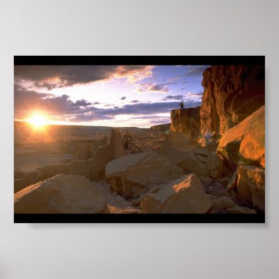 Chaco Canyon Poster by MrGreen428