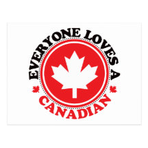 Chacun aime un Canadien ! Cartes Postales