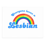 Chacun aime une lesbienne cartes postales