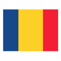 Chad Flag Postcards