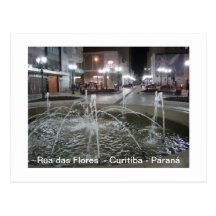 Chafariz - Rua das Flores Cartões Postais